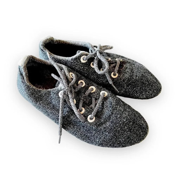 Allbirds Gray Wool Runners Trainers Women’s‎ Size 9 Lace Up Comfortable Shoes - Picture 1 of 10